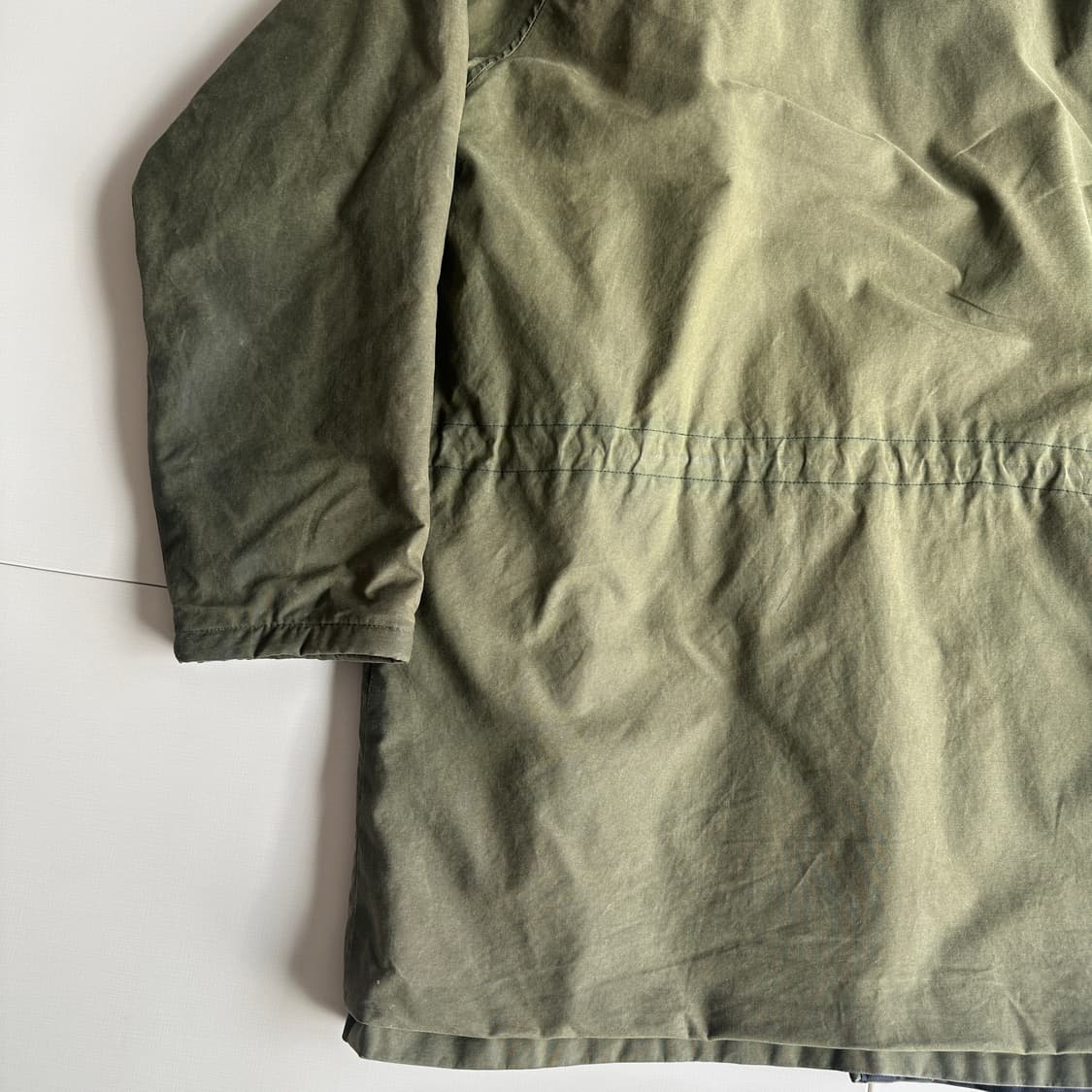 90s 폴로 스포츠맨 왁스 자켓 USA MADE 블랙와치 안감 탈론 상품이미지10