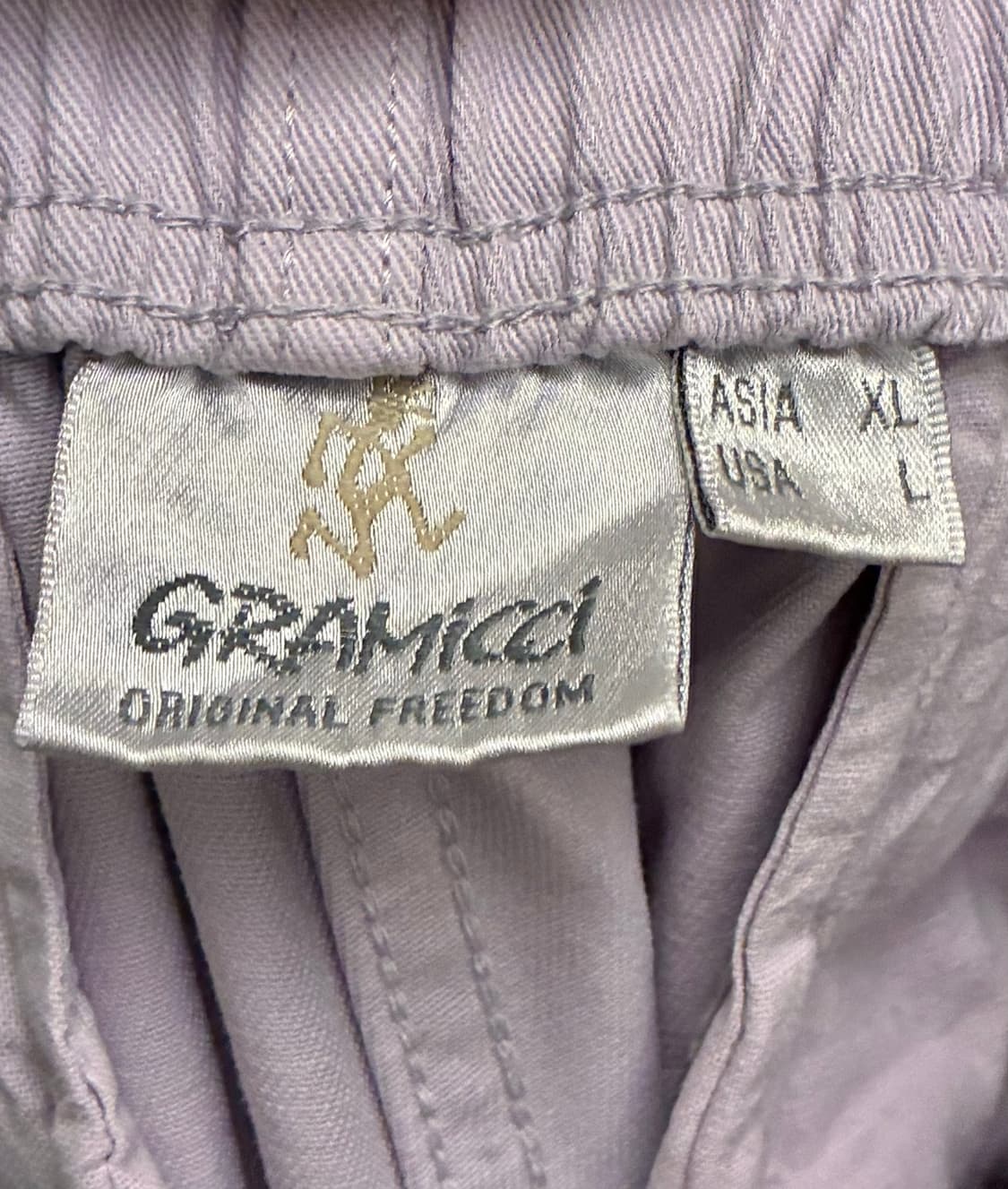 (L~XL)그라미치 루즈 테이퍼드핏 치노 퍼티그팬츠 라벤더 상품이미지8