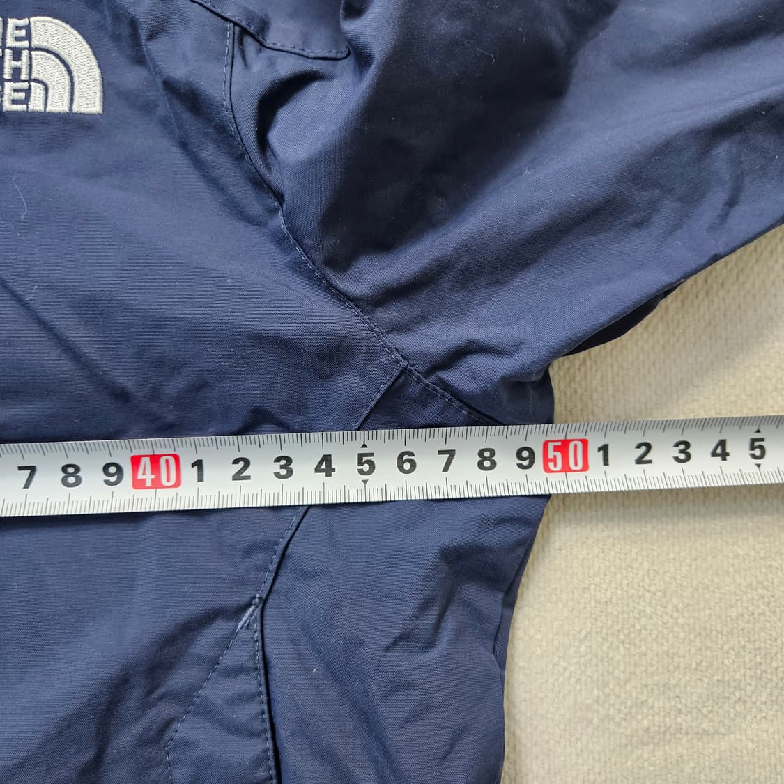 90 노스페이스 네이비 바람막이 0306Y 상품이미지6