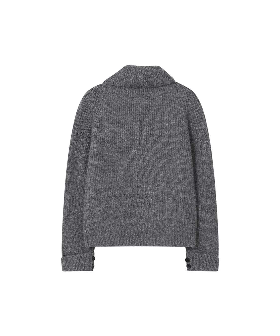 미세키서울 Double button bold knit GREY 상품이미지4