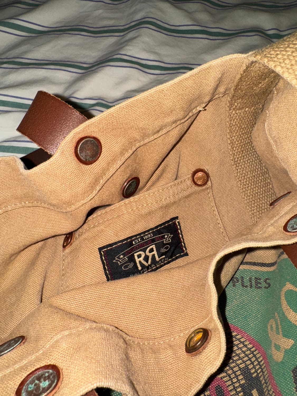 [OS] RRL 더블알엘 2way 토트백 상품이미지3