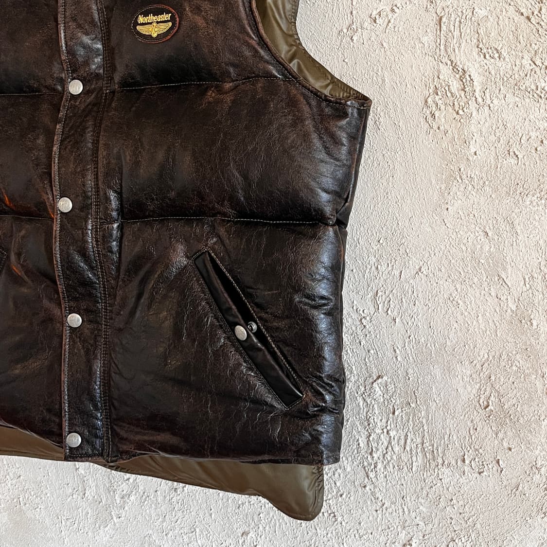 토이즈맥코이 벡 레더 다운 베스트 상품이미지4