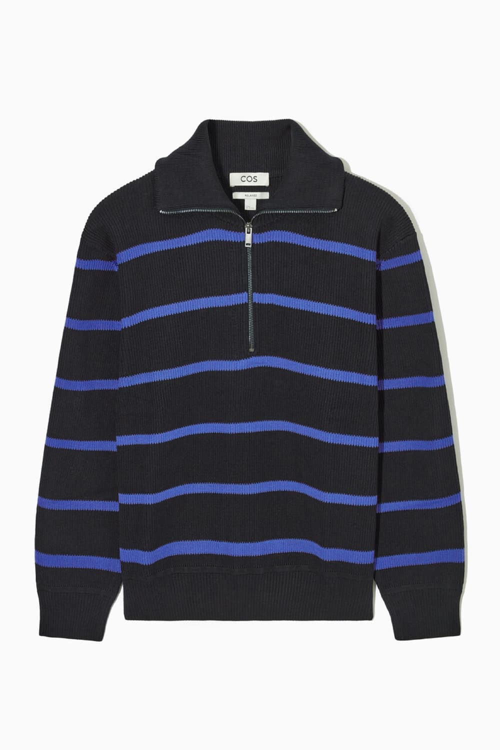 COS 릴랙스드 핏 하프 집업 점퍼 M 상품이미지1