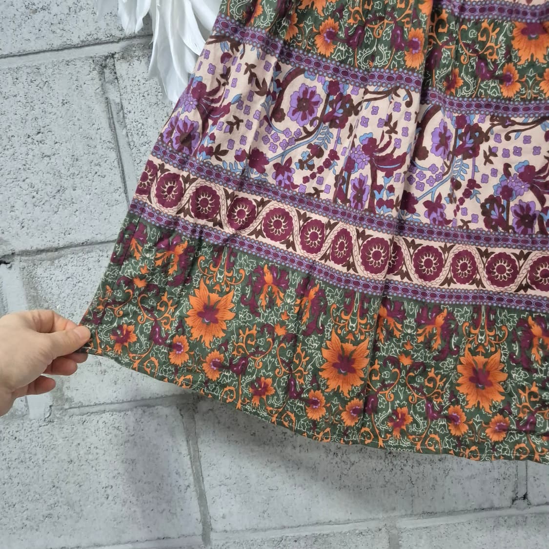 썰스데이아일랜드 보헤미안스커트 상품이미지5