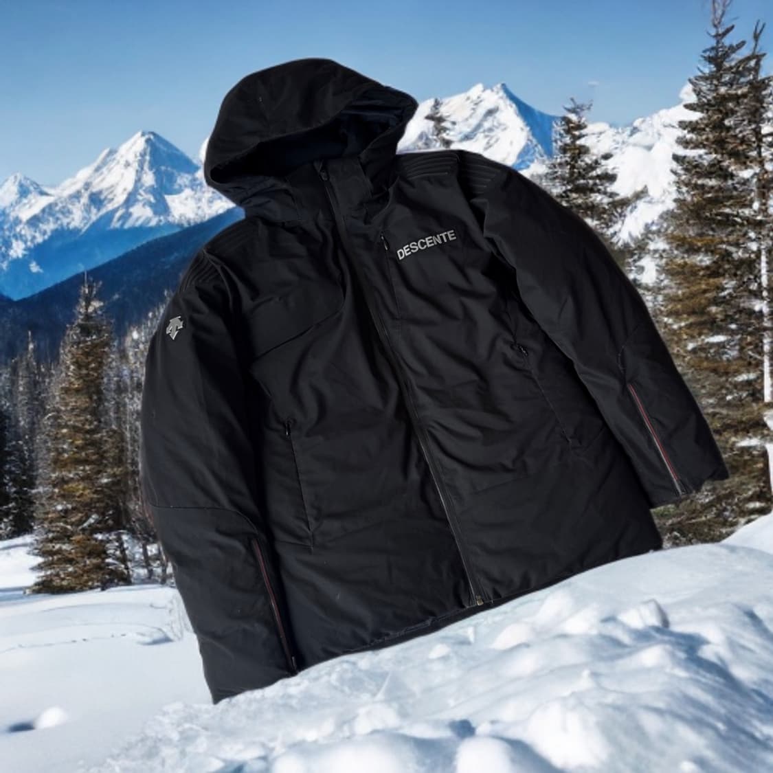 데상트 대장급 구스다운 패딩 XL 상품이미지2