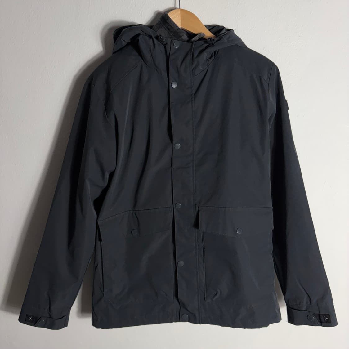 Millet 후드 블랙 (내피 포함) 아웃도어 자켓 (95) 상품이미지1