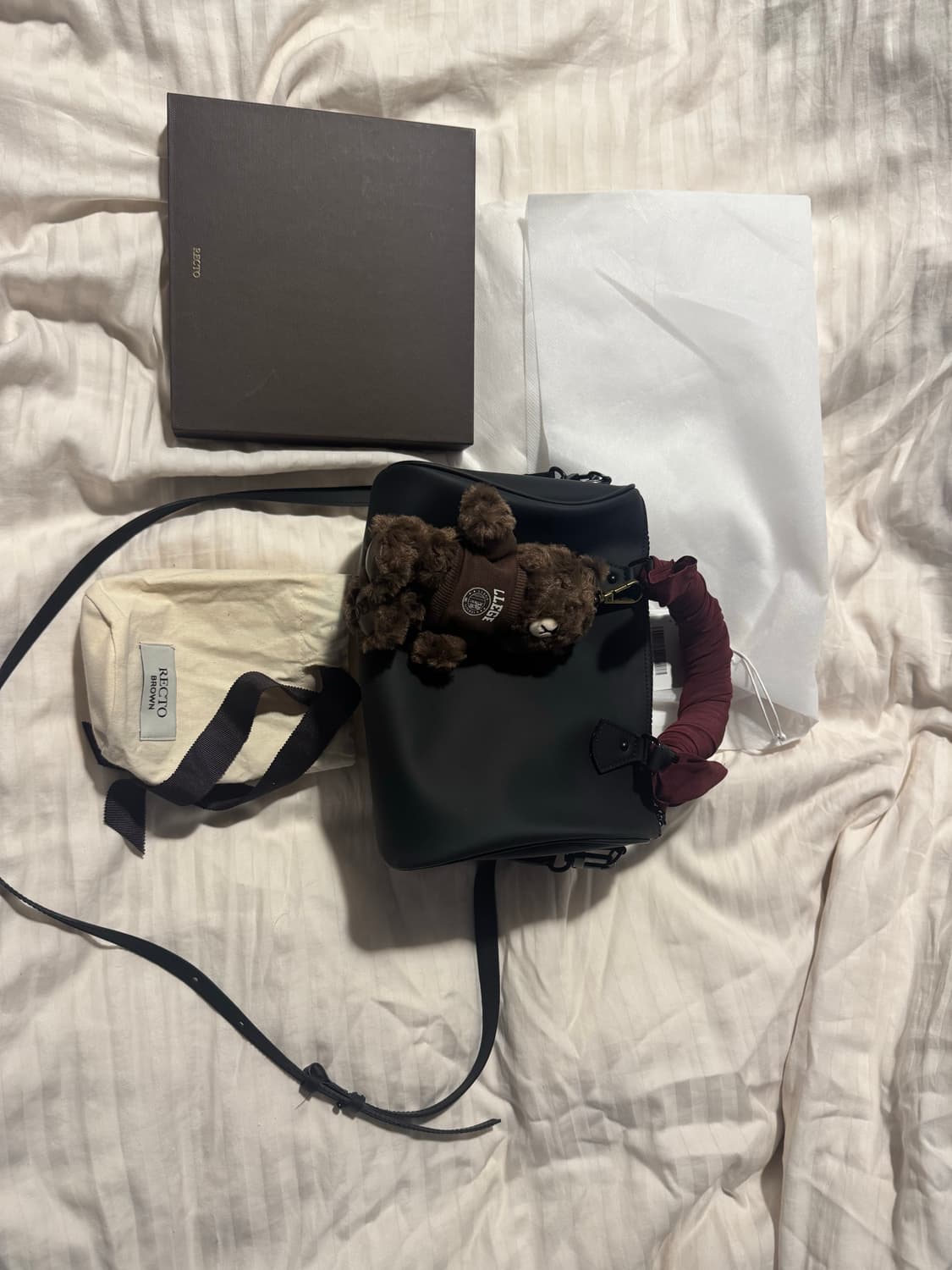 LLEGE 렉토 가방+스카프+키링 상품이미지2