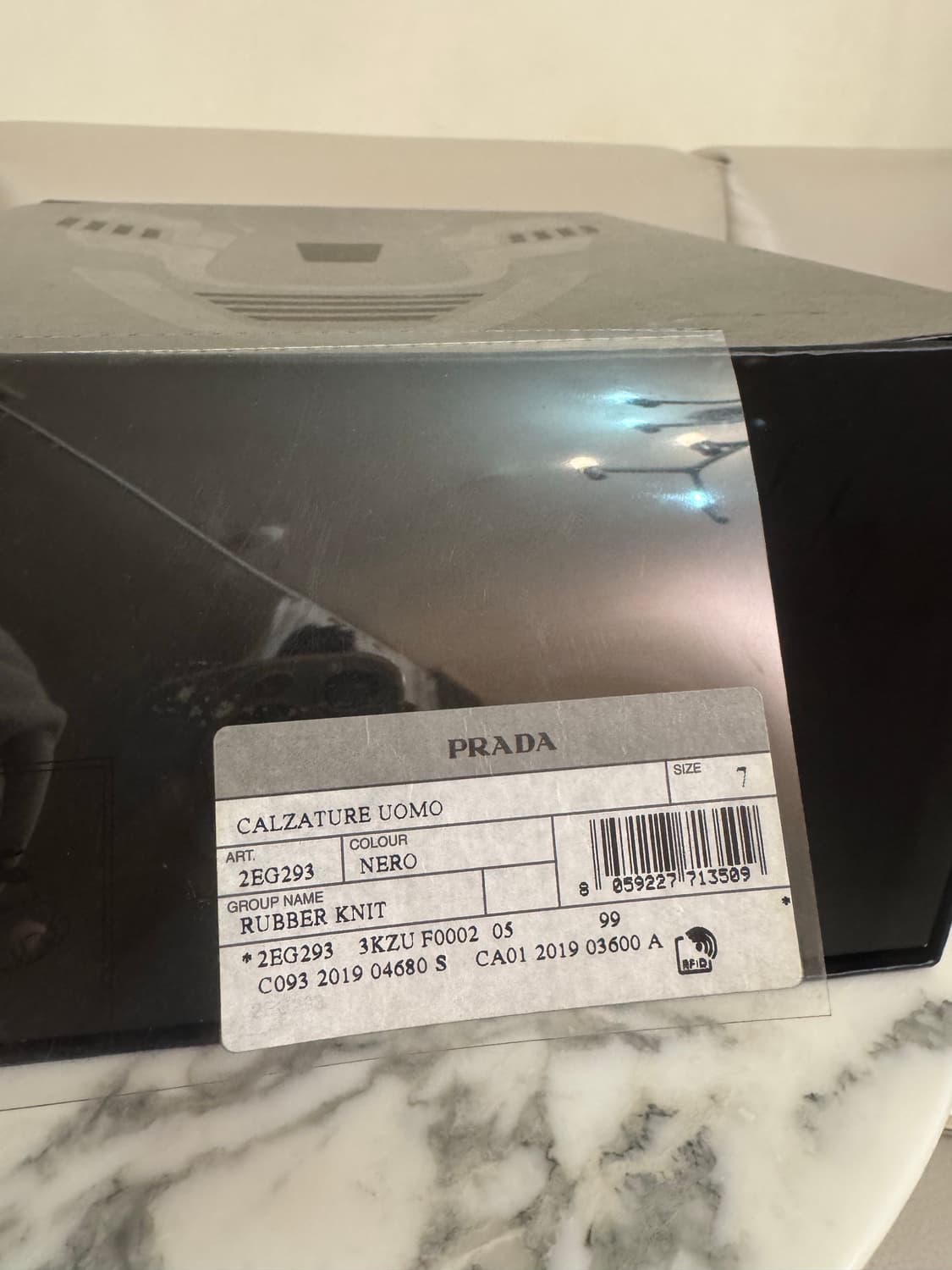 prada  cloudbust thunder rubber 러버 스니커즈 상품이미지1