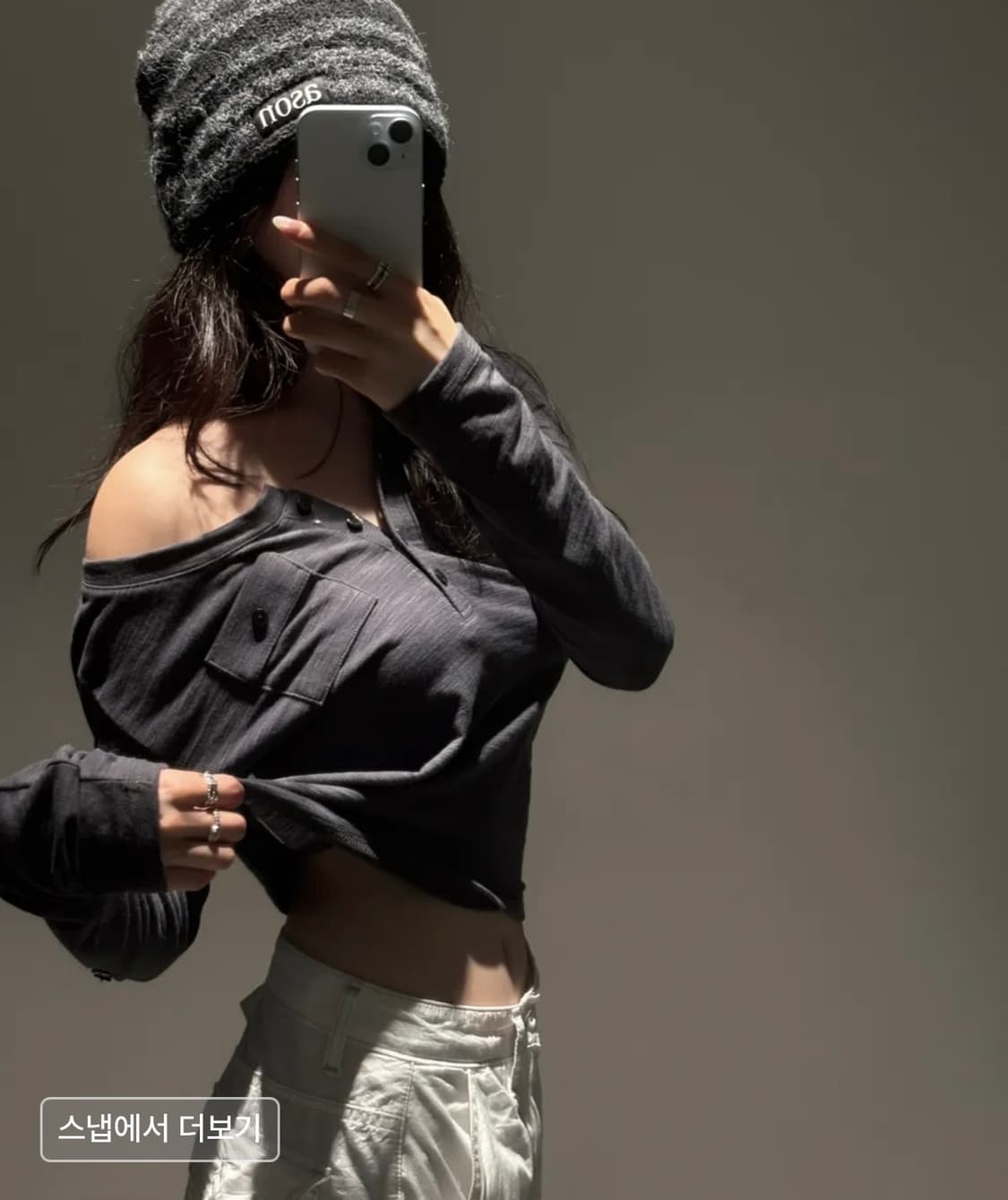 애즈온 포켓 티셔츠 상품이미지2