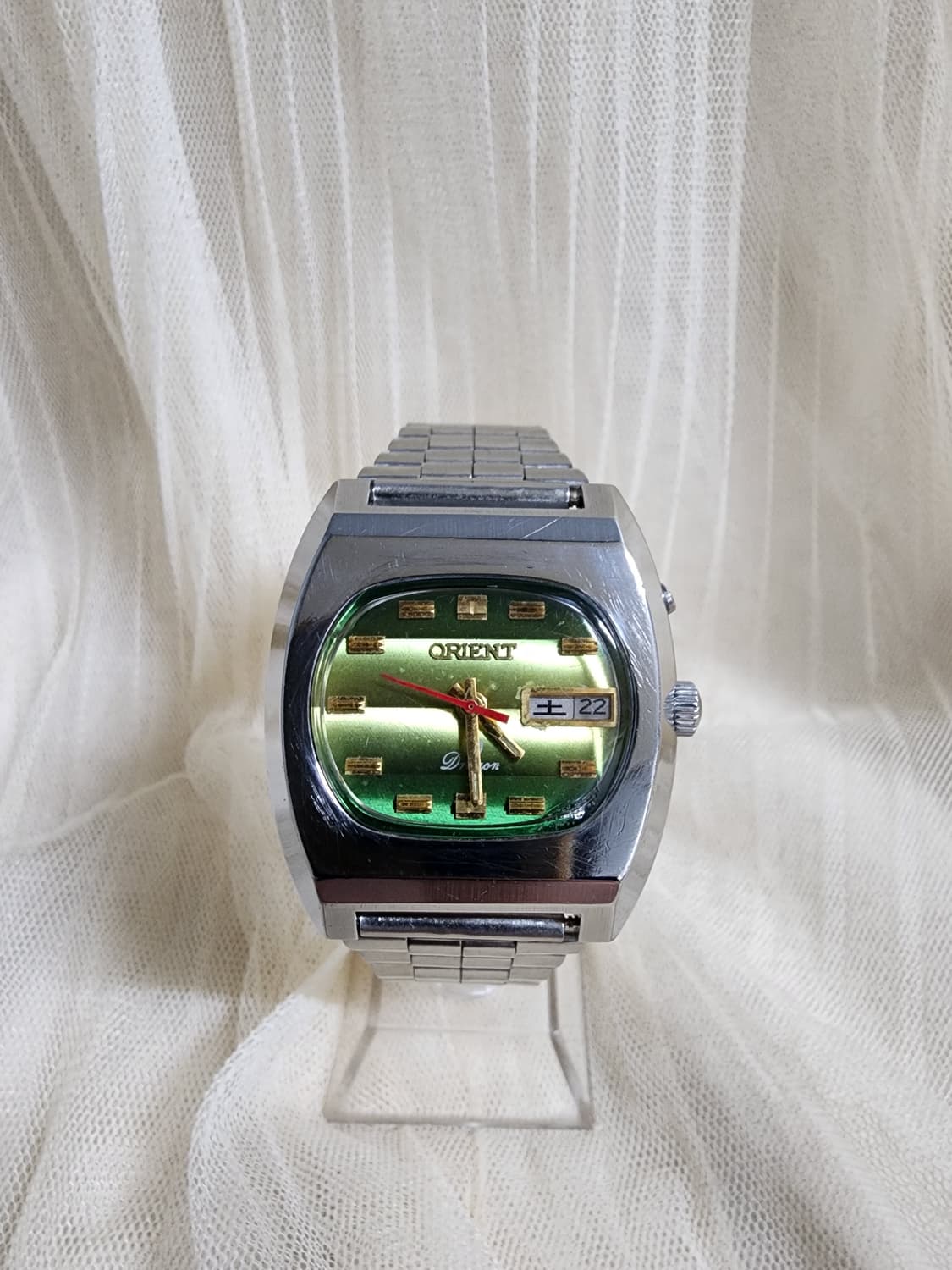 80's 빈티지 오리엔트  드래곤 17석 오토매틱 시계 상품이미지1