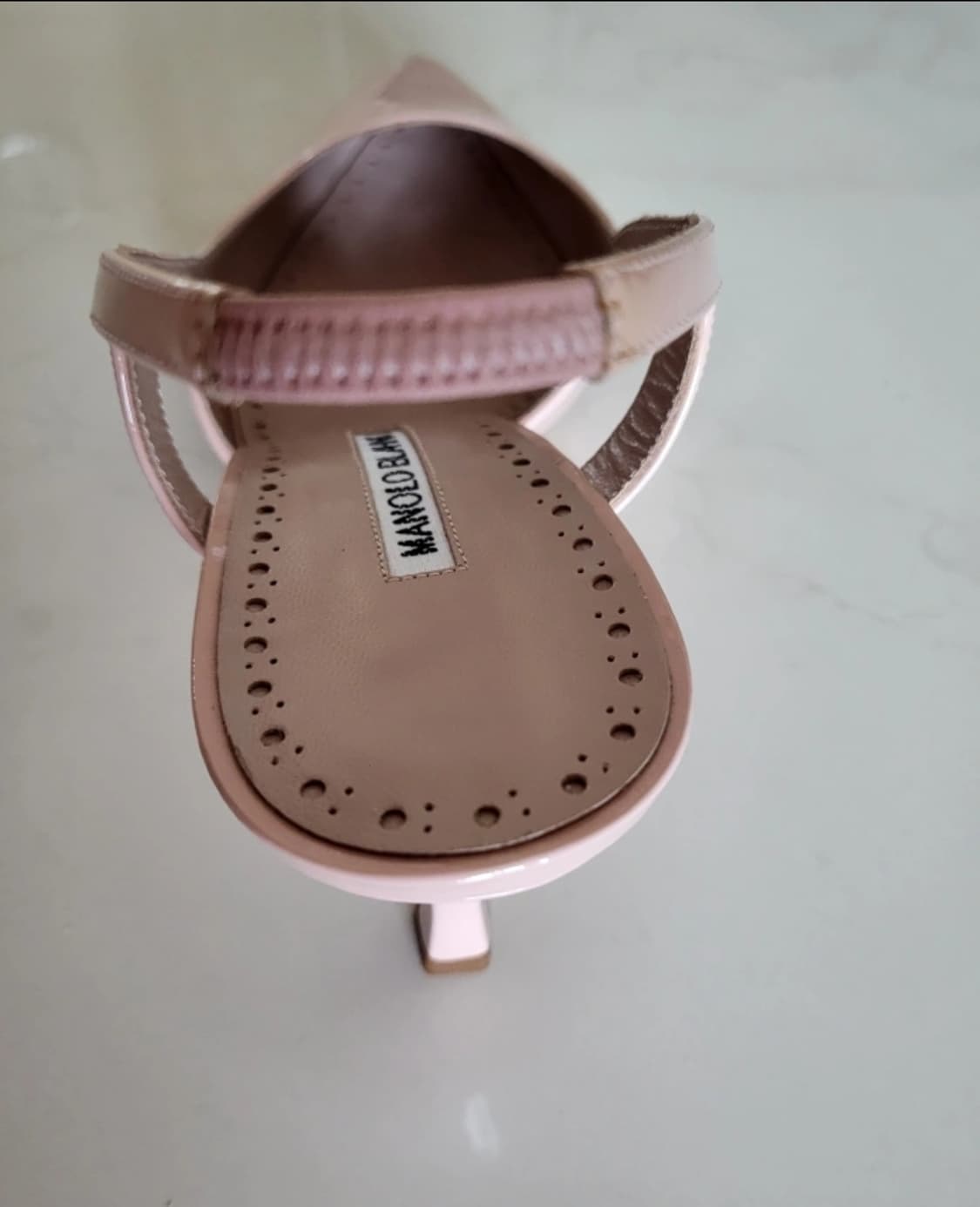 Manolo Blahnik Bretto 마놀로블라닉 핑크 펌프스 상품이미지5