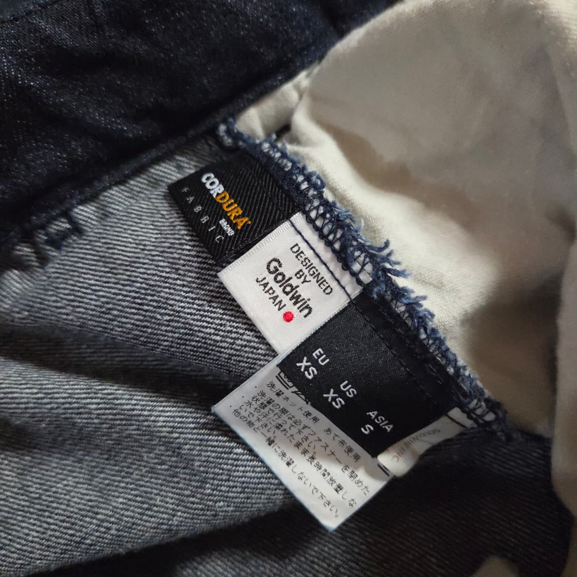 골드윈 데님 테이퍼드 필드 팬츠 아시아S 상품이미지9