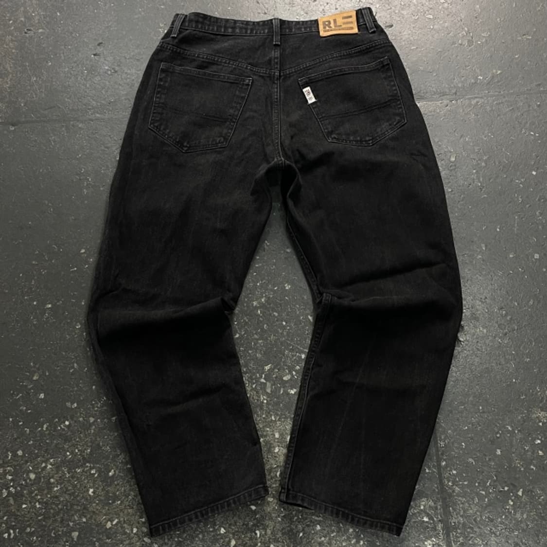 34 폴로 진스 컴퍼니 블랙 데님팬츠  상품이미지5