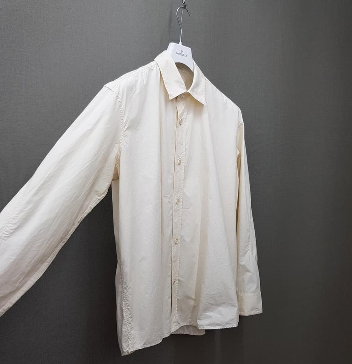 한섬 시스템옴므 2023 루즈핏 코튼 셔츠 95사이즈 상품이미지3