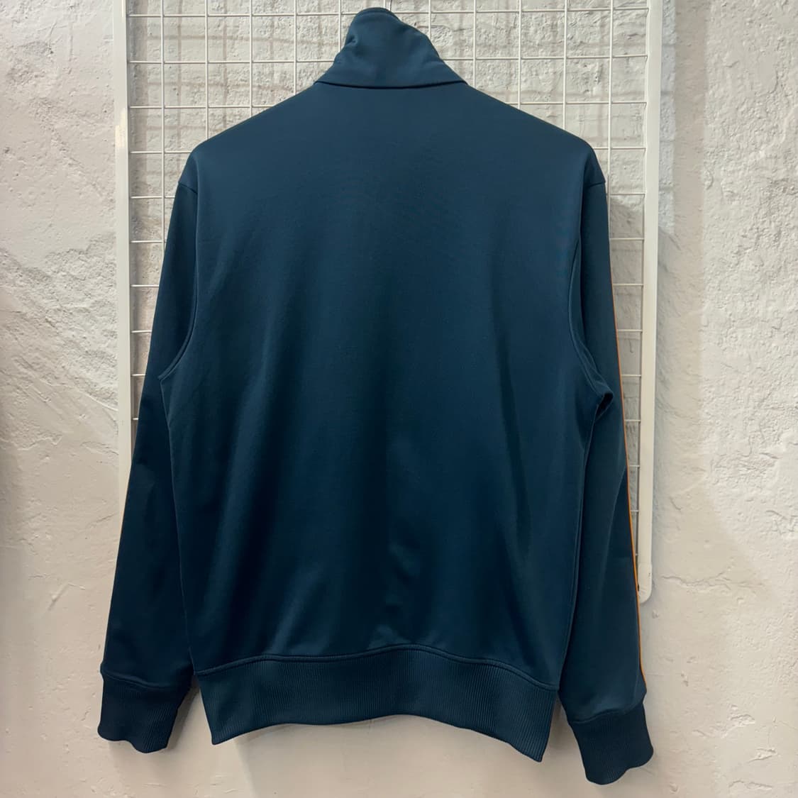 아디다스 파이어버드 네이비 오렌지 트랙탑 져지 S 상품이미지2