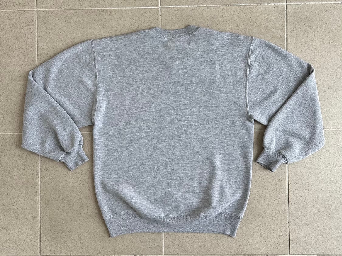 90s 빈티지 러셀 스웻셔츠 그레이 M USA 상품이미지2