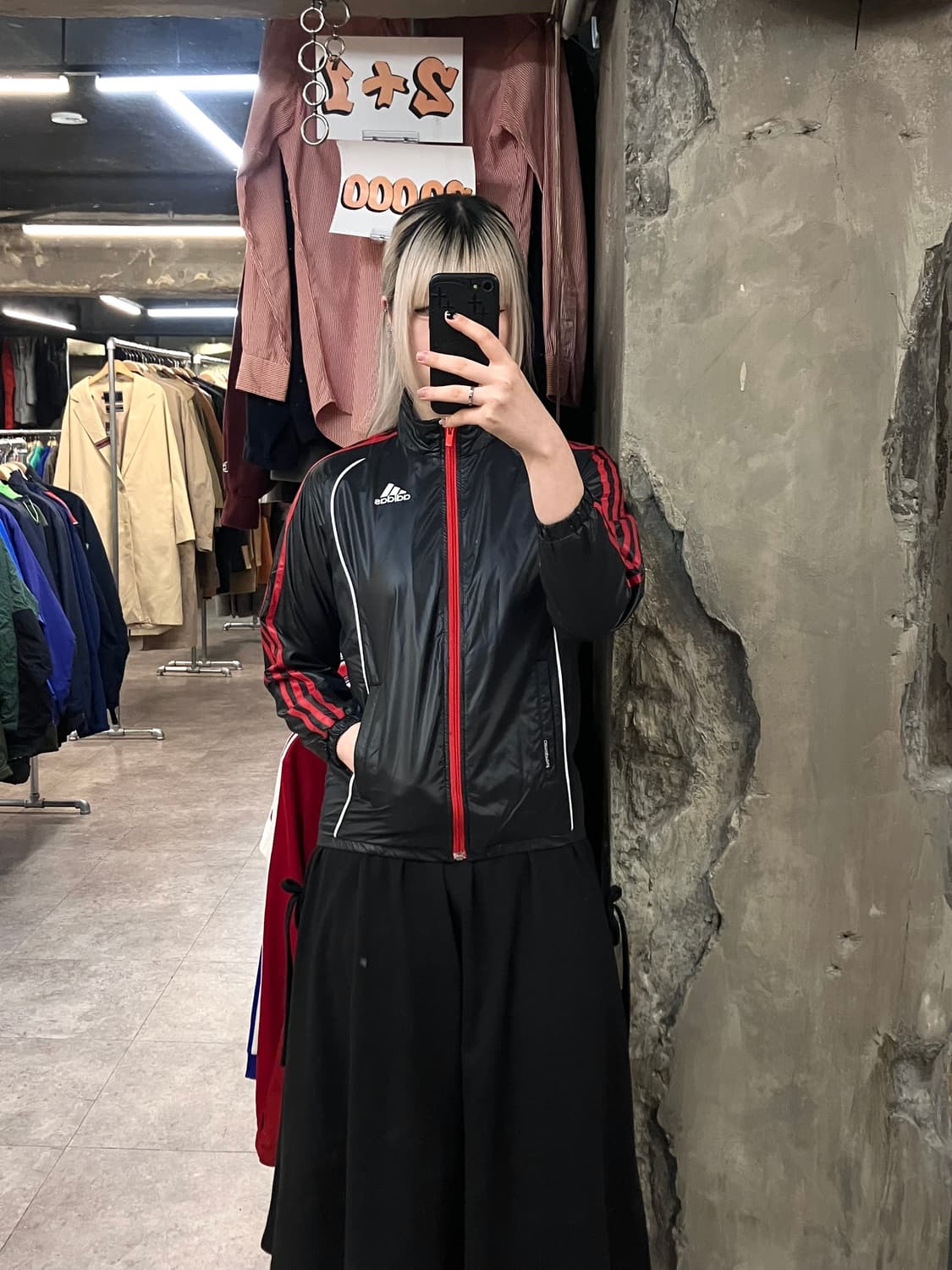 아디다스 슬림핏 바람막이 블랙 L #csz3172 상품이미지2