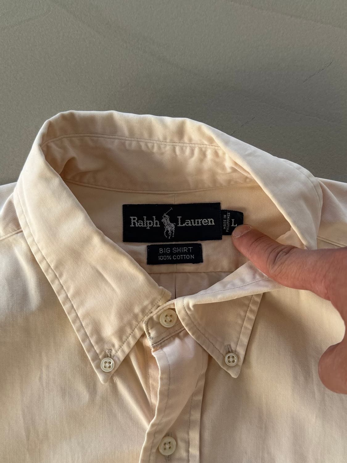 90s Polo Ralph Lauren Big Shirts 상품이미지3