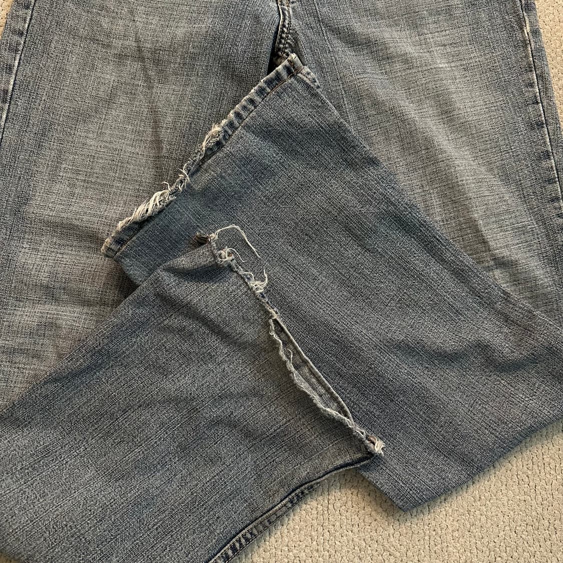 90s USA Lucky Brand 부츠컷 데님 상품이미지4