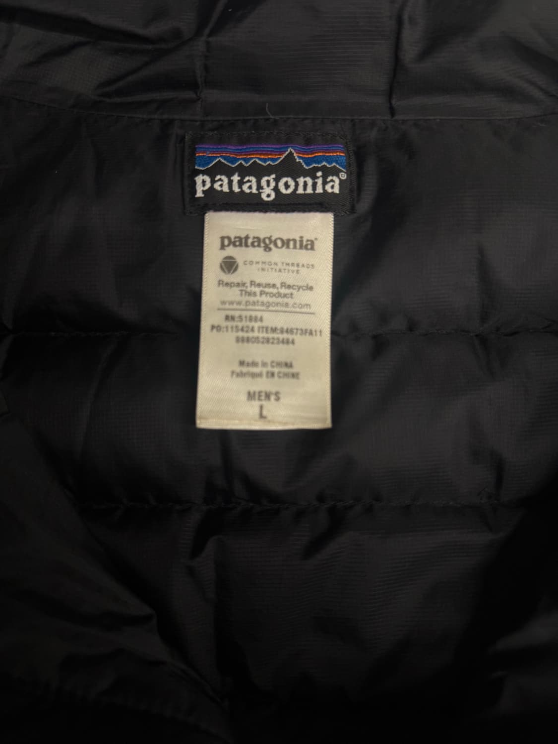 파타고니아 다운스웨터 L사이즈 상품이미지5