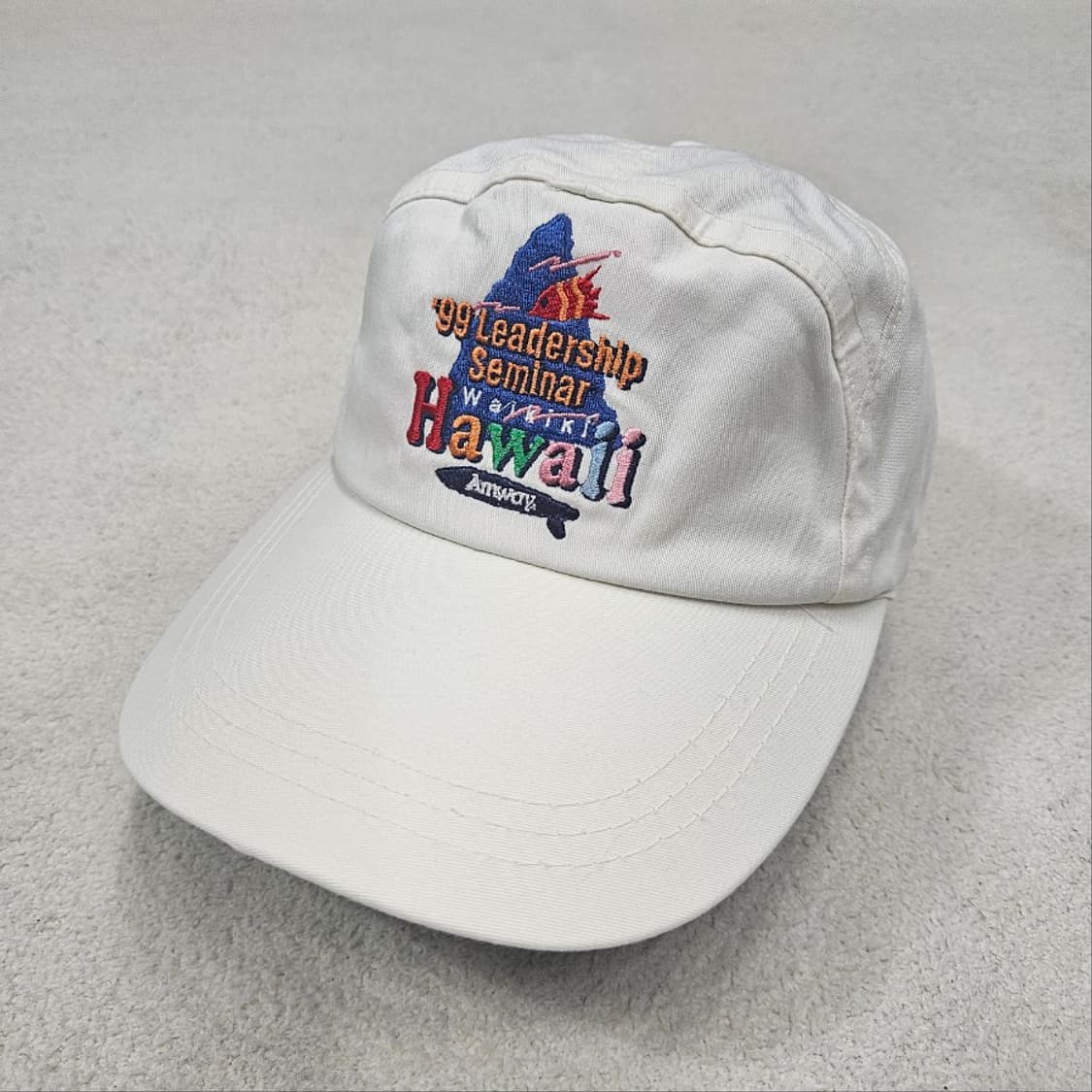90s 빈티지 하와이 와이키키 세미나 볼캡 상품이미지1
