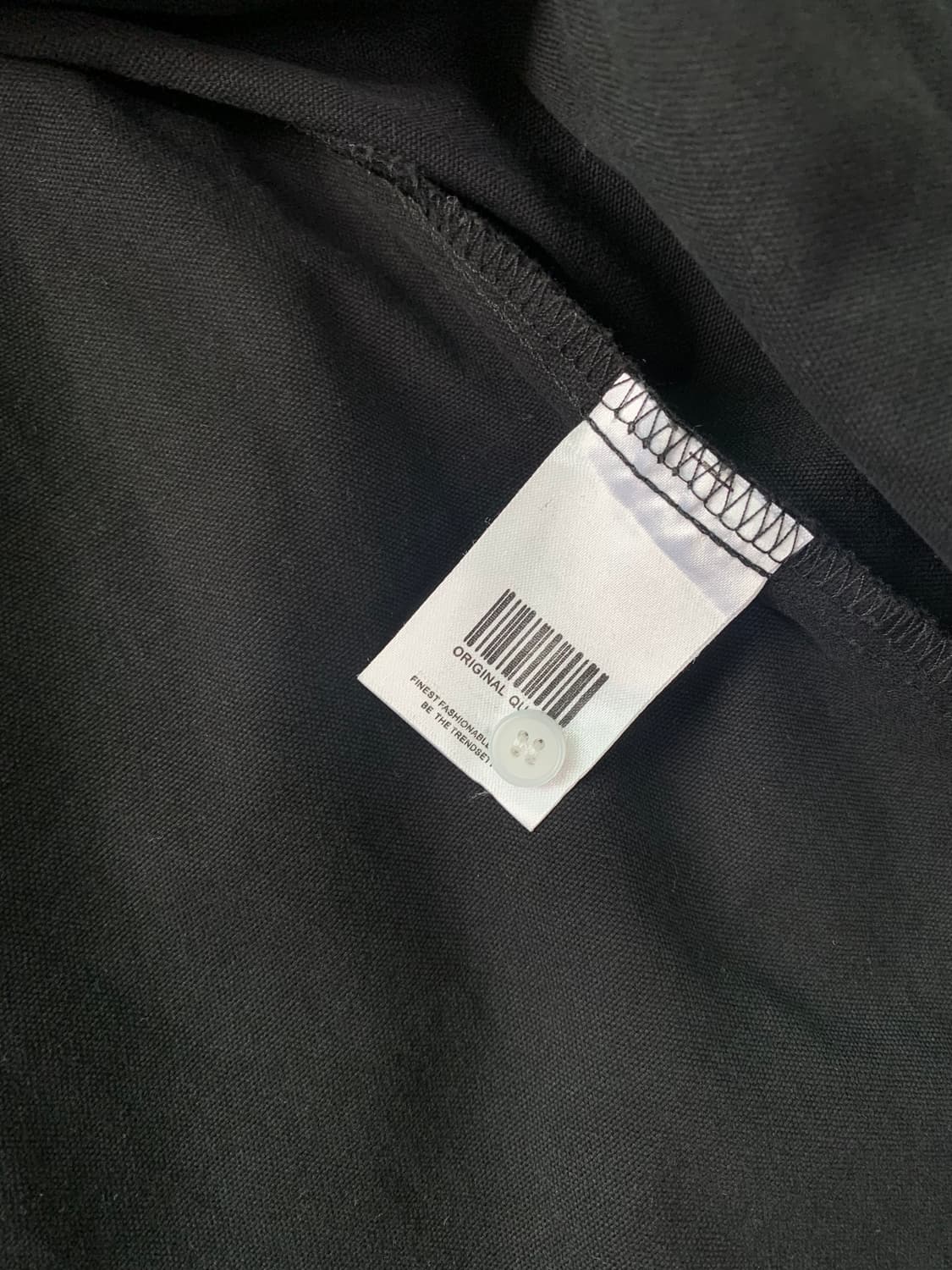 GLW 블랙 오버핏셔츠 상품이미지4