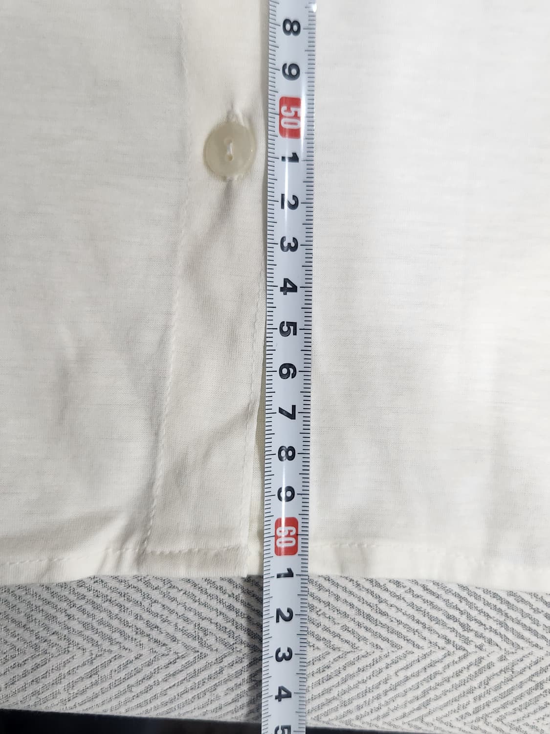 [88] 새상품 라우렐 아이보리 반팔 셔츠 블라우스 상품이미지10