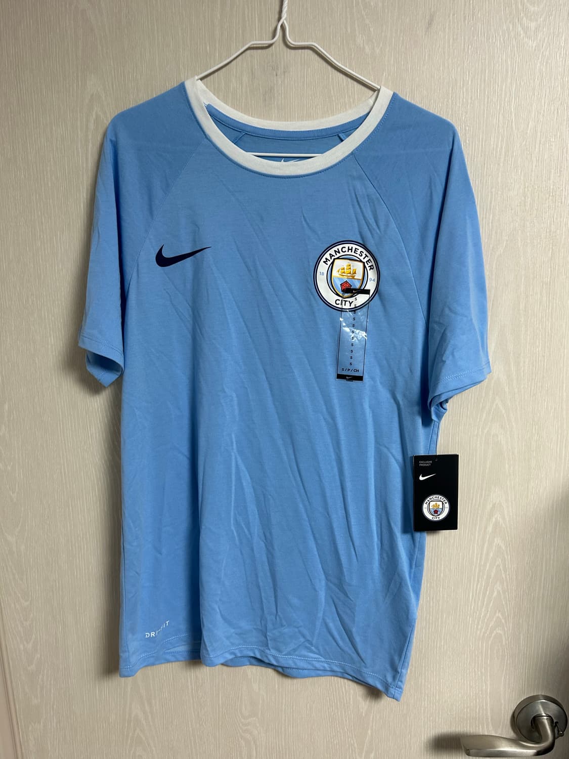 나이키 맨체스터시티 반팔 S사이즈 팜 상품이미지1