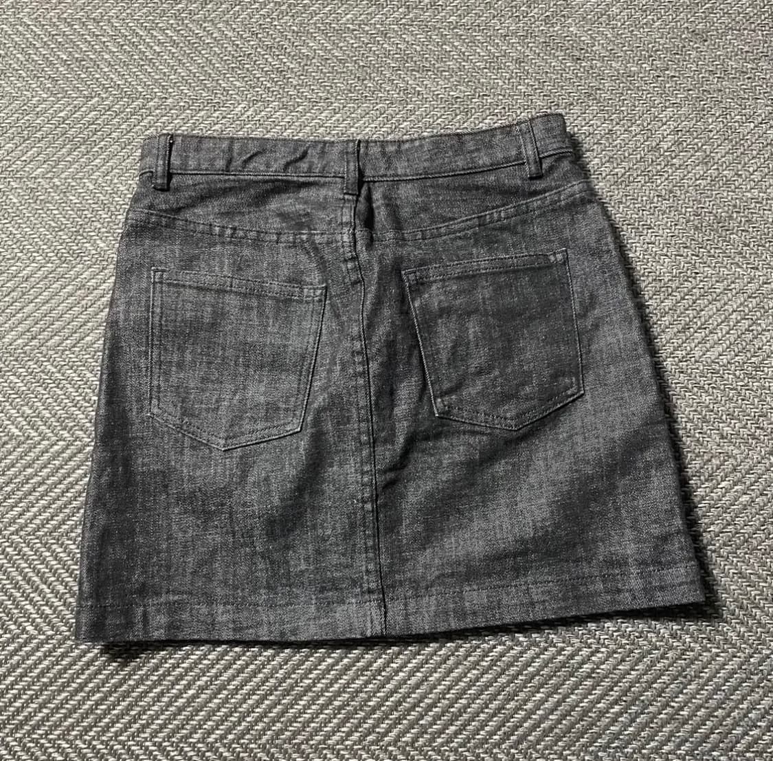 A.P.C 데님 미니스커트 흑청(34) 상품이미지2