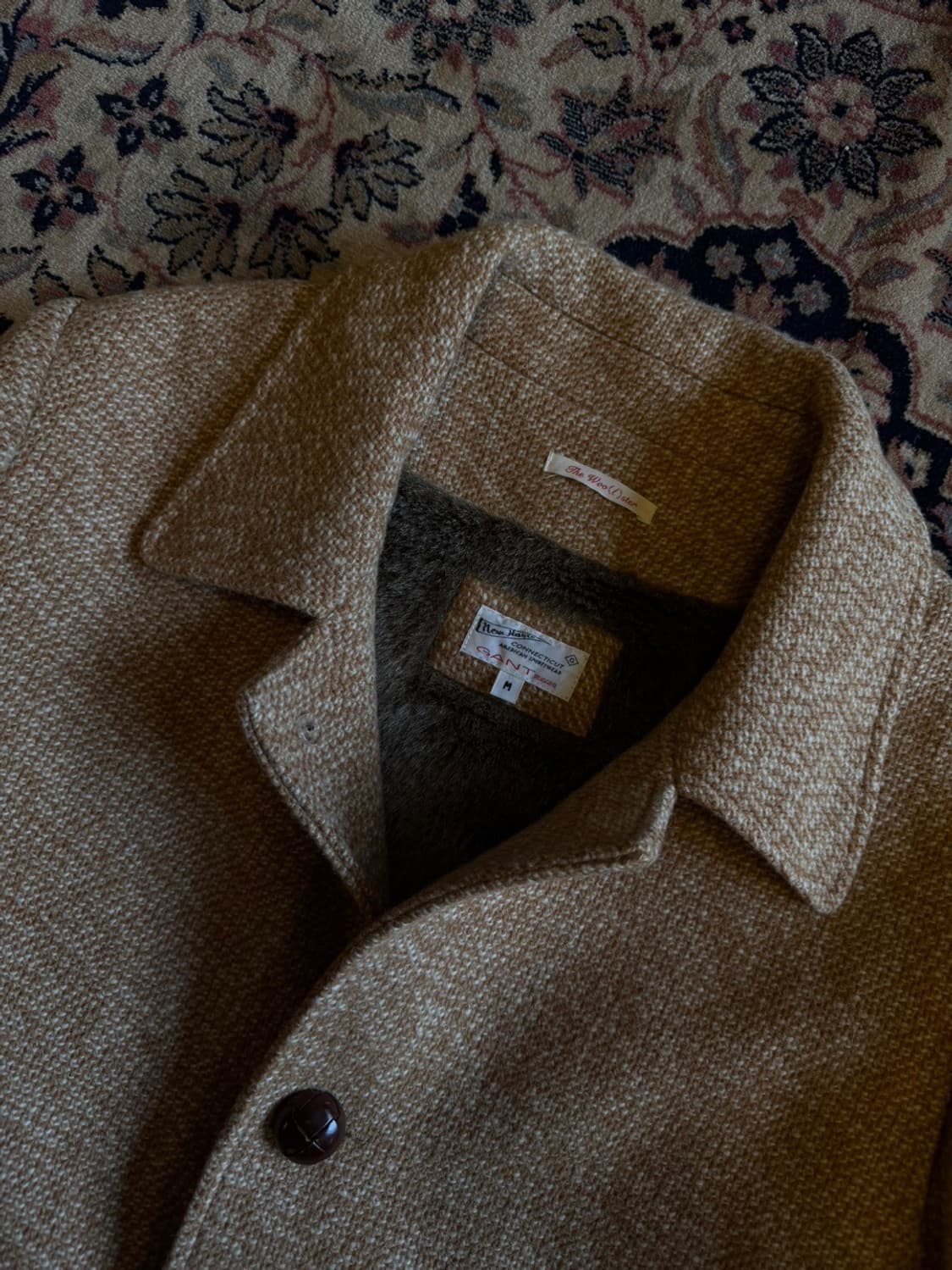 간트 러거 트위드 코트 슬림100 상품이미지2