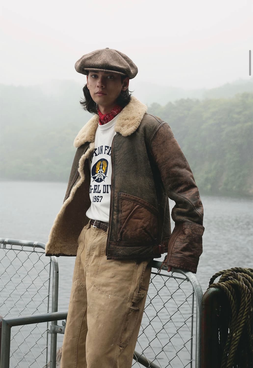 폴로 랄프로렌 유콘 필드 반팔 티셔츠 화이트 L 상품이미지5