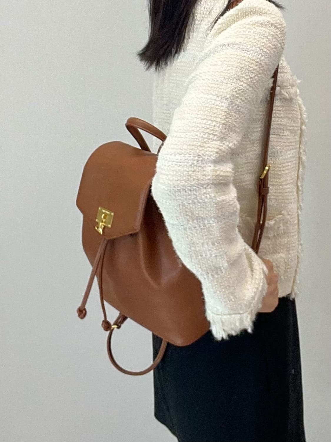 courreges / 꾸레쥬 브라운 사피아노 백팩  상품이미지10
