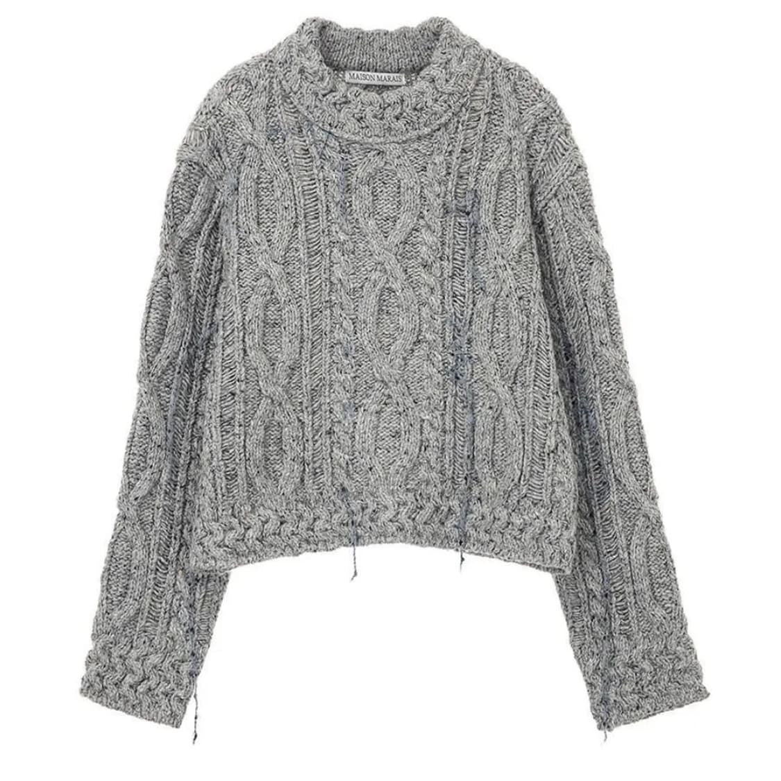Bulky Sweater, Grey (34) 상품이미지1
