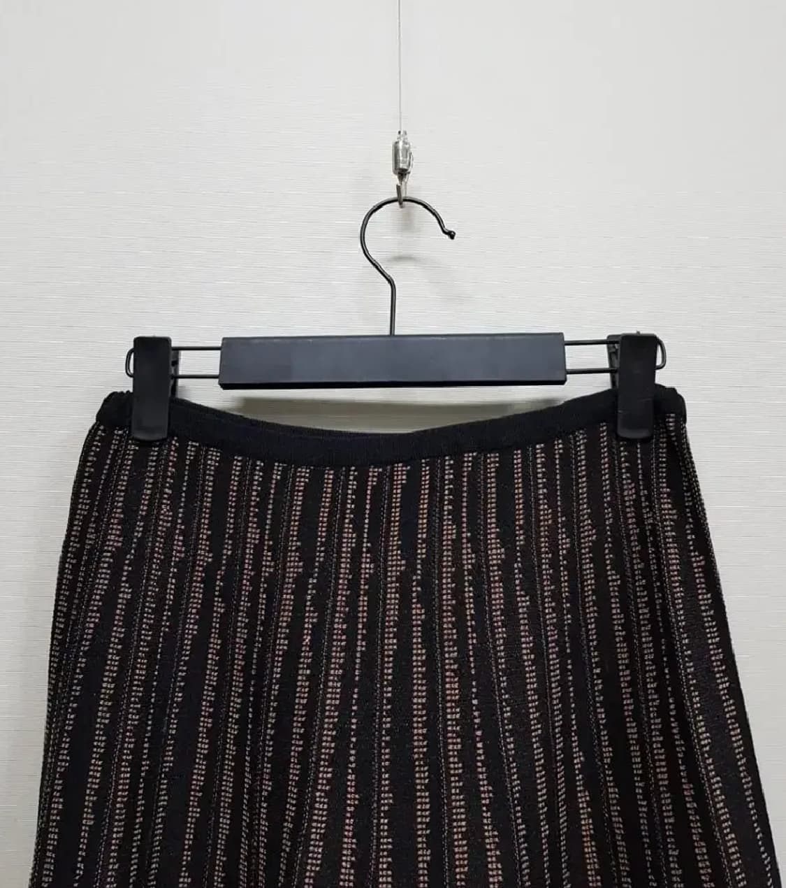 한섬 오즈세컨 O'2nd 물결 밑단 니트 스커트 S 사이즈 상품이미지3