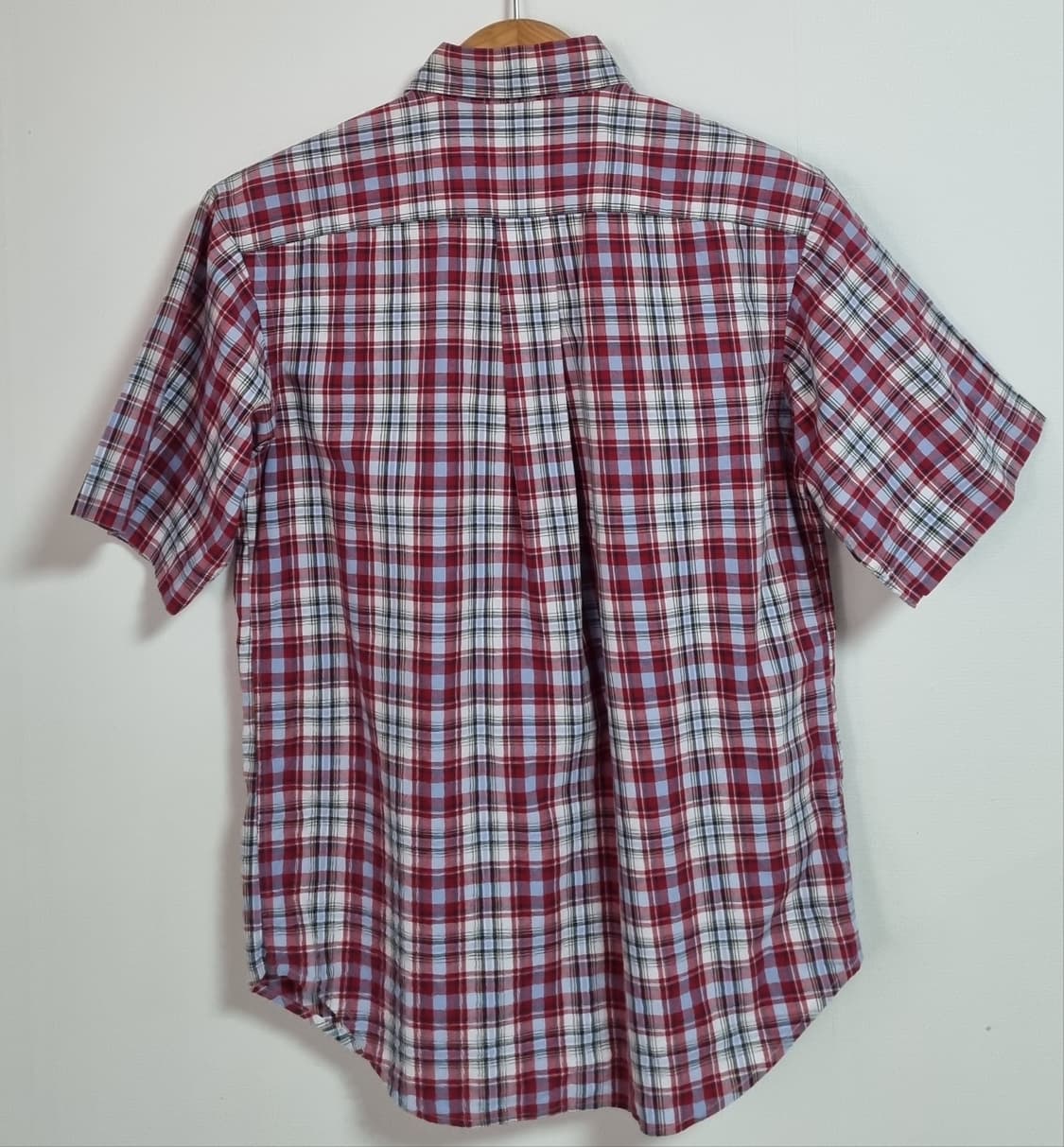 실측 S (55) 폴로랄프로렌 체크 반팔셔츠 상품이미지2