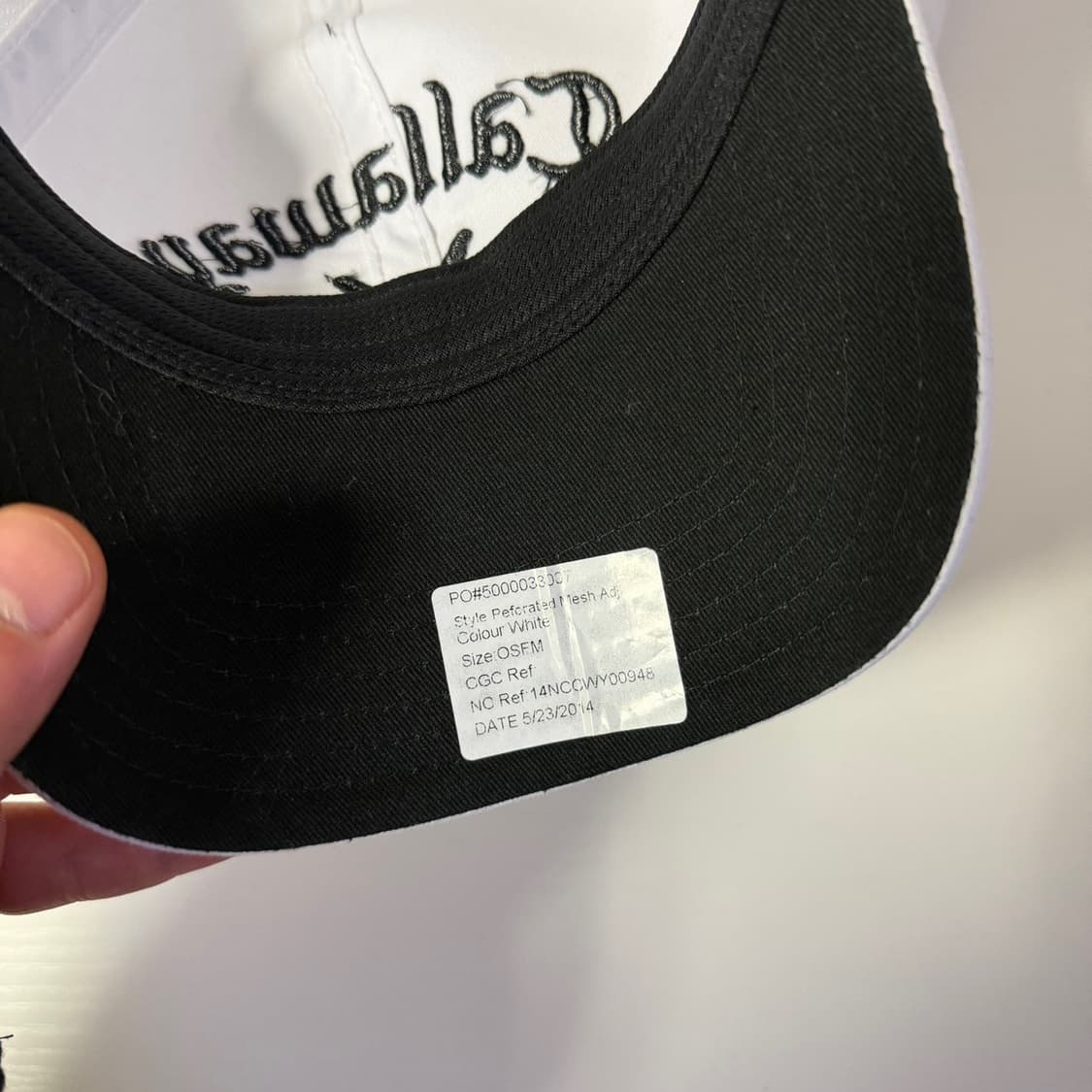 캘러웨이 빅버사 골프 모자 화이트 상품이미지5