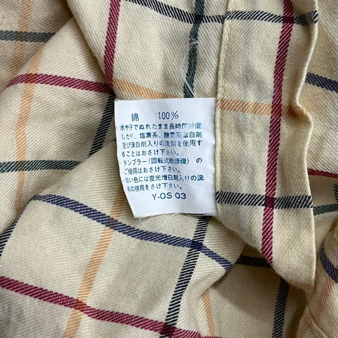 [정품/L] 버버리 체크 남방 셔츠 b15 상품이미지6