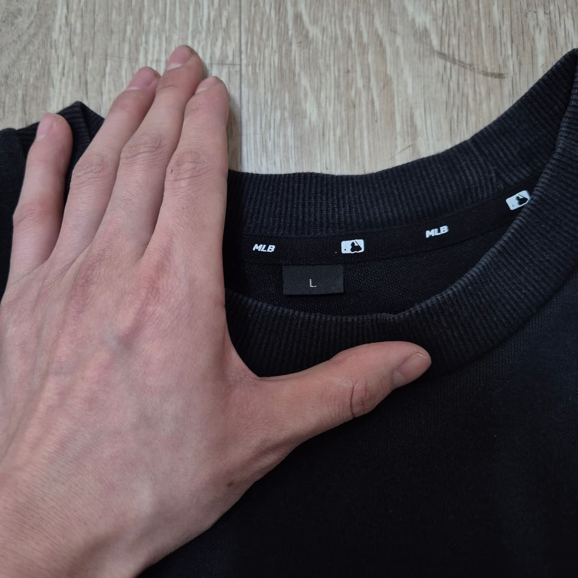 MLB 뉴욕양키스 자수로고 빅프린팅 맨투맨 L(100) 상품이미지7