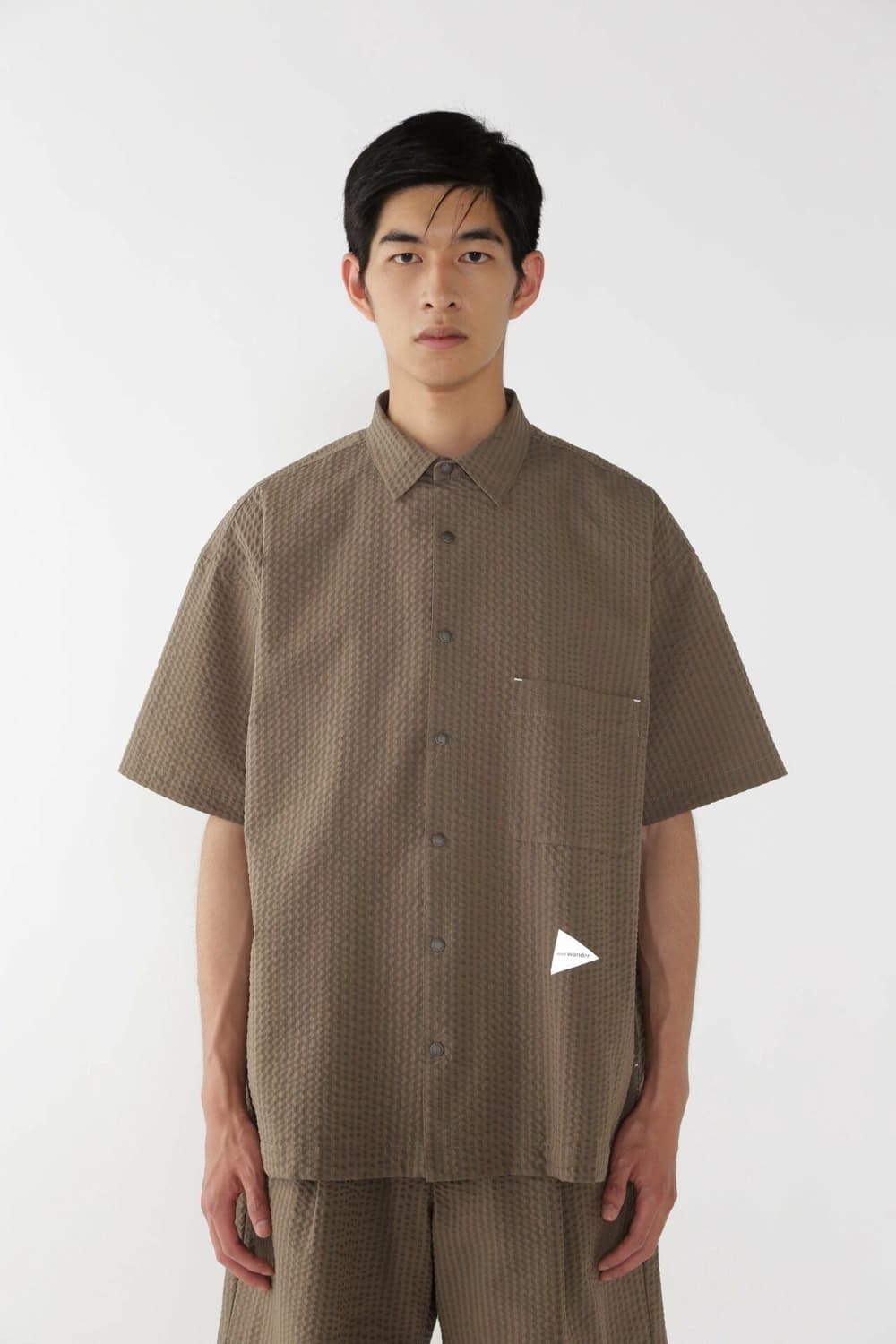 앤드원더 드라이 소프트 시어서커 ss 셔츠 XL 상품이미지2