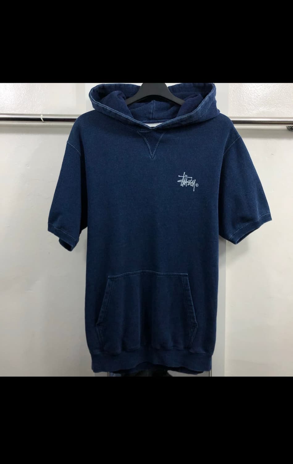 스투시 빅 로고 후드 L 상품이미지1