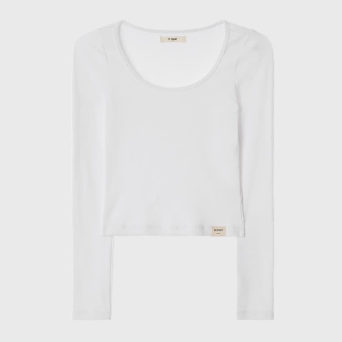 글로니 g classic long sleeve 긴팔 흰색 사이즈s 상품이미지1