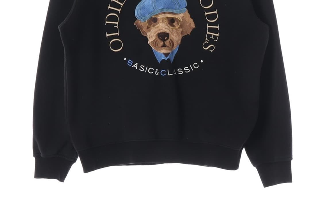 비욘드클로젯 강아지 그래픽 맨투맨 S 상품이미지4