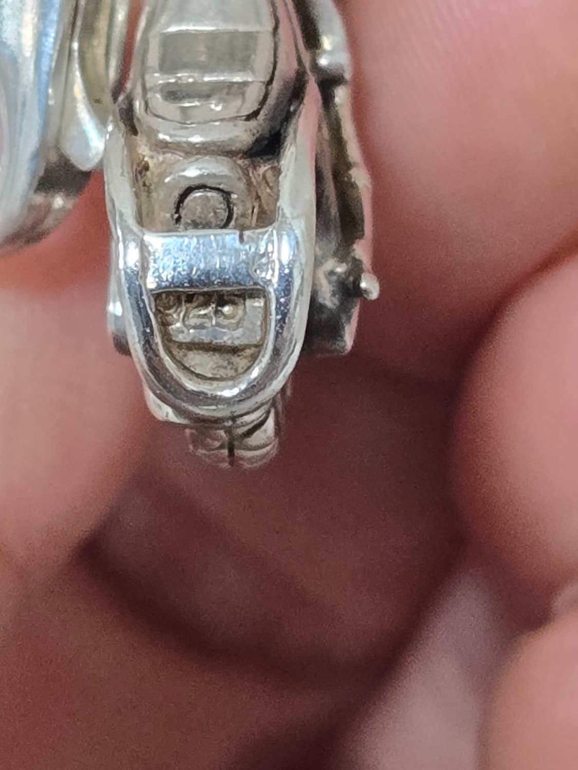 925 실버 빈티지 바이크 펜던트 / 미니 모터사이클 참 상품이미지9