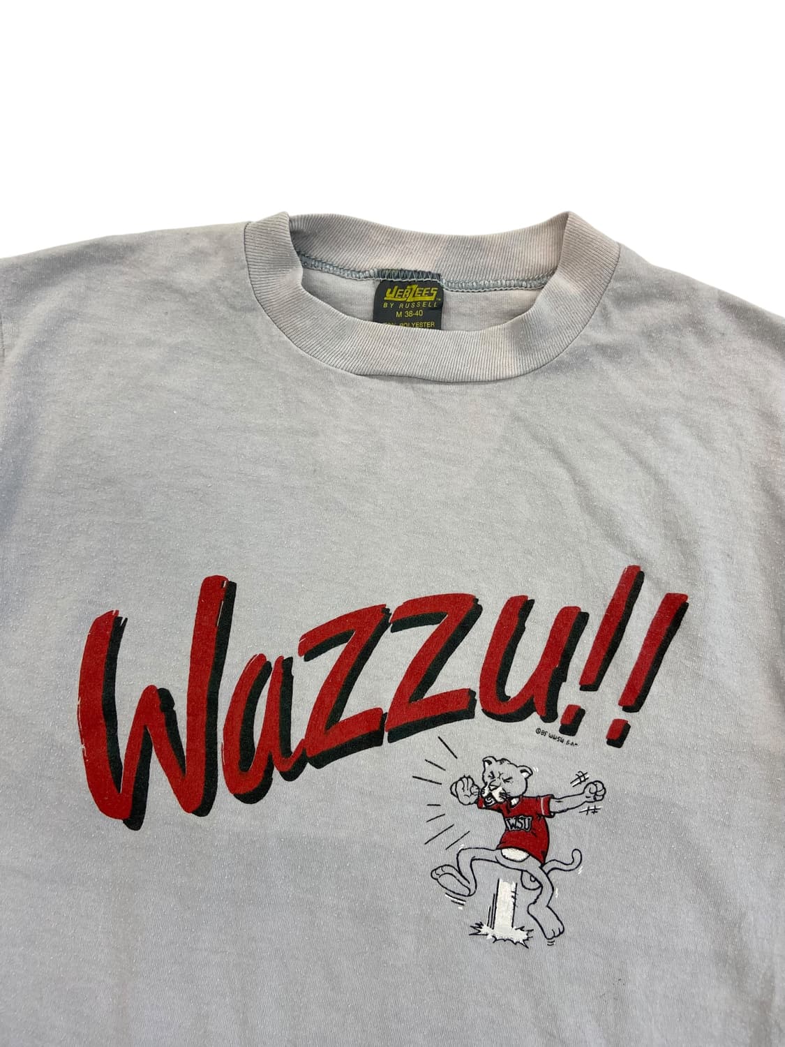80's Washington State Cougars T-shirt 상품이미지2