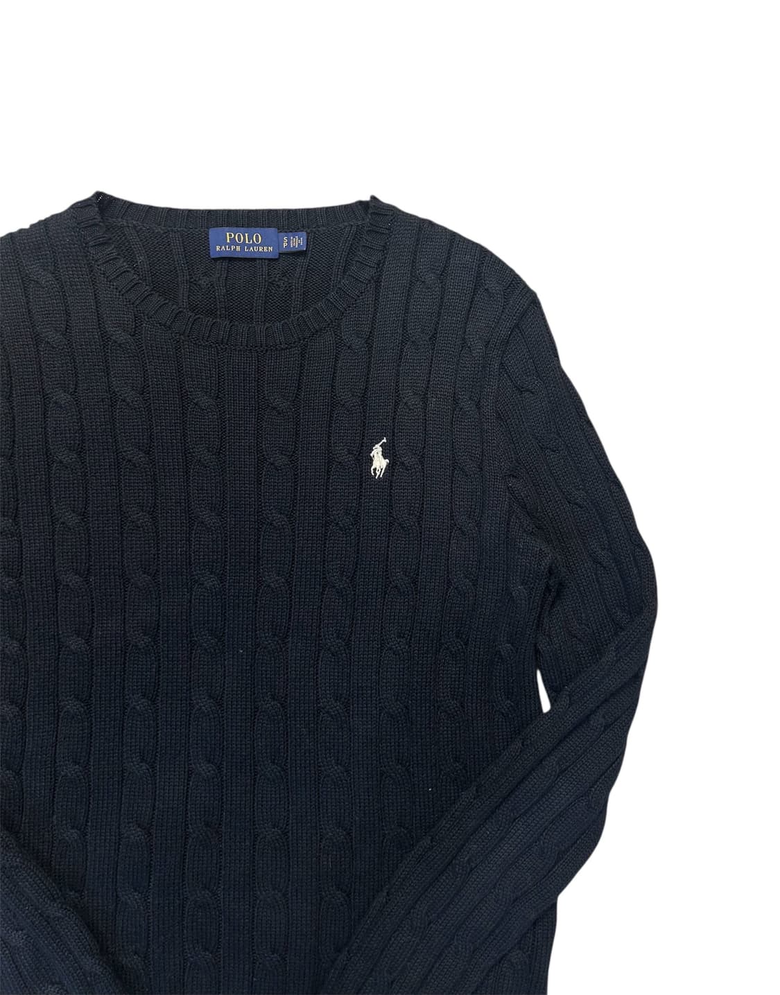 폴로 블랙 니트 상품이미지3