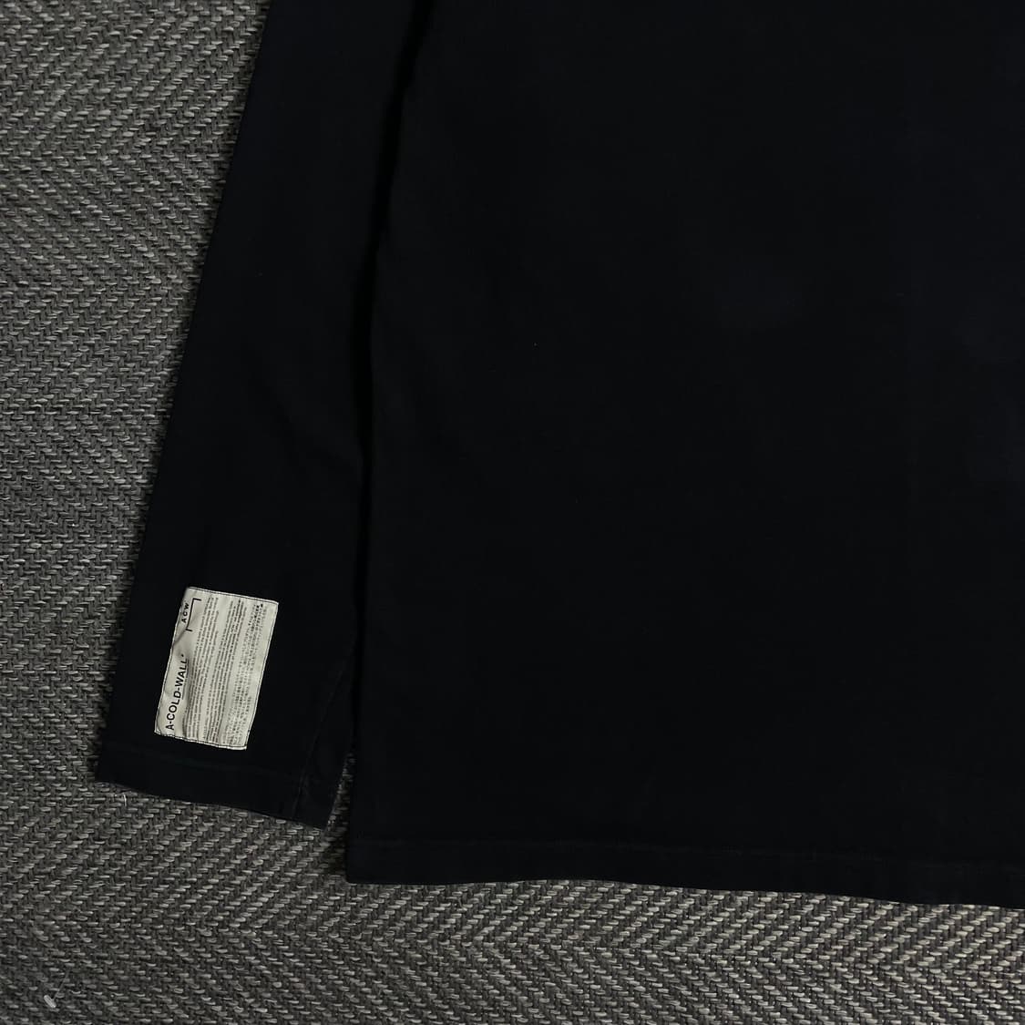 어콜드월 센터로고 박시핏 롱슬리브 티셔츠y3330 상품이미지4