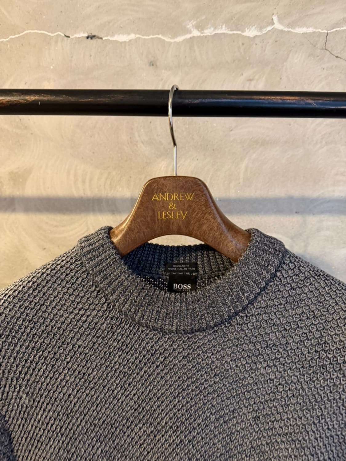 휴고보스 니트 남성105 상품이미지2