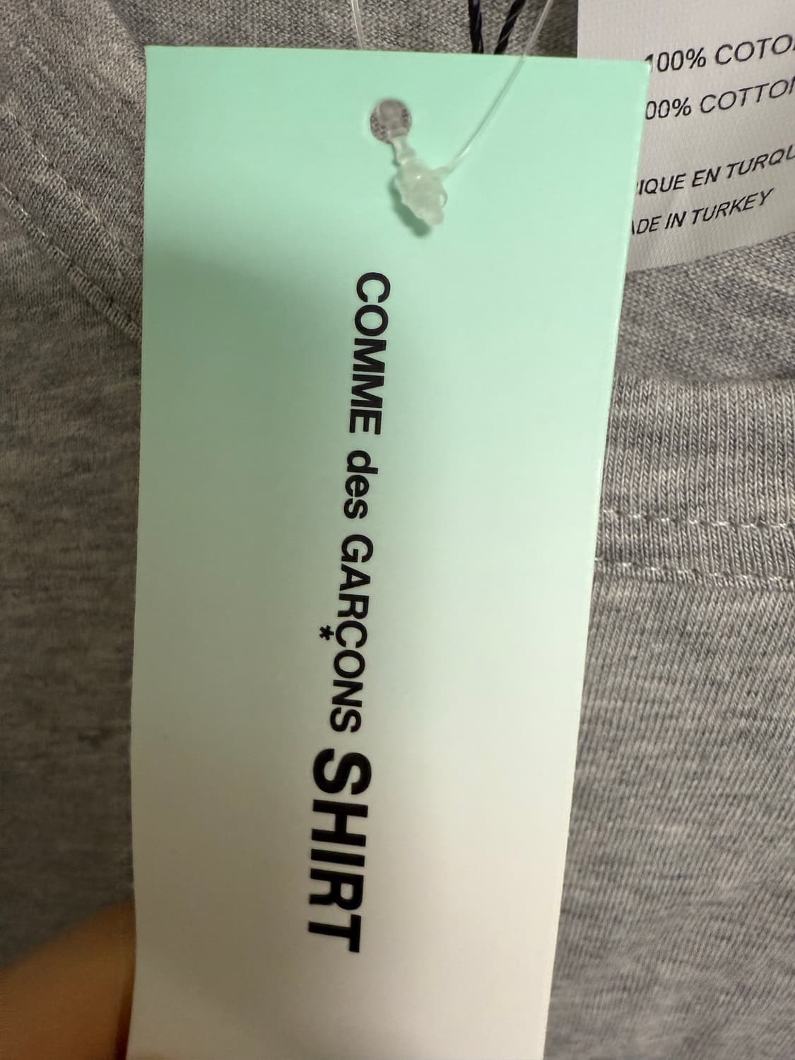 꼼데가르송 반팔티 새상품 상품이미지4