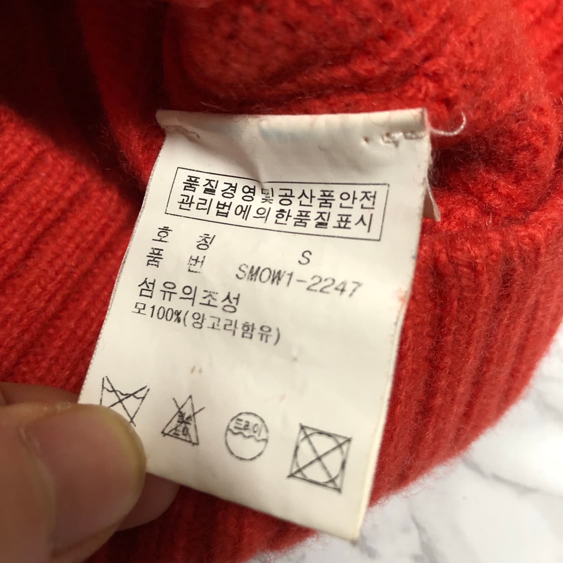 폴로 랄프로렌 꽈배기 니트 알파카 혼방 여성용 상품이미지5