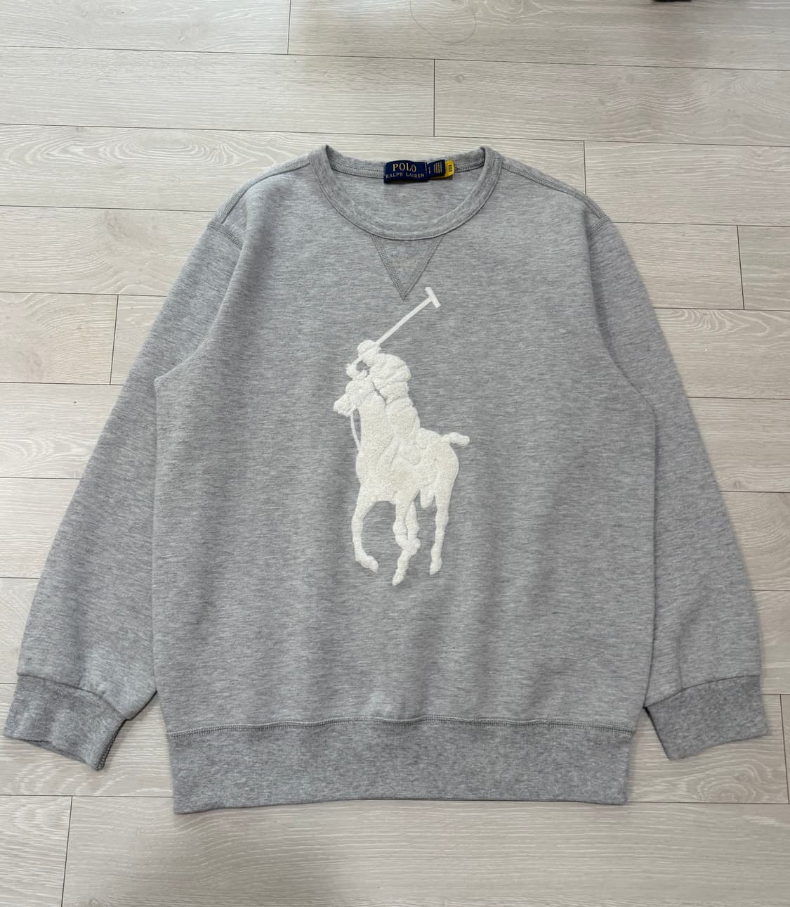 폴로 랄프로렌 QR탭 빅포니 맨투맨 S 상품이미지2